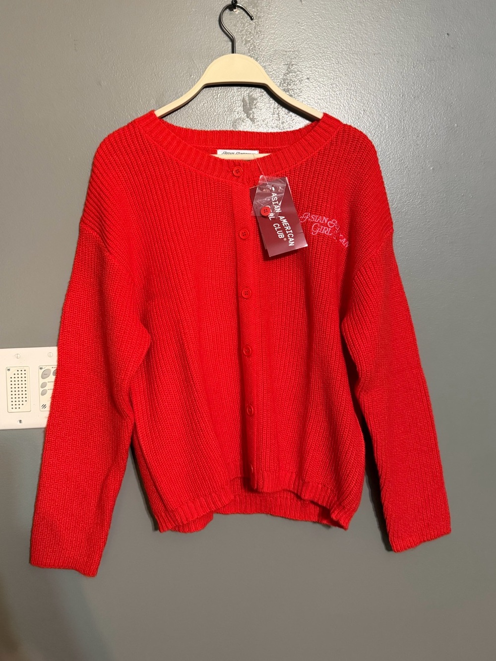 NWT Asian American Girl Club x Target Lunar New Year Horse Cardigan S